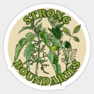 Strong Boundaries Sticker